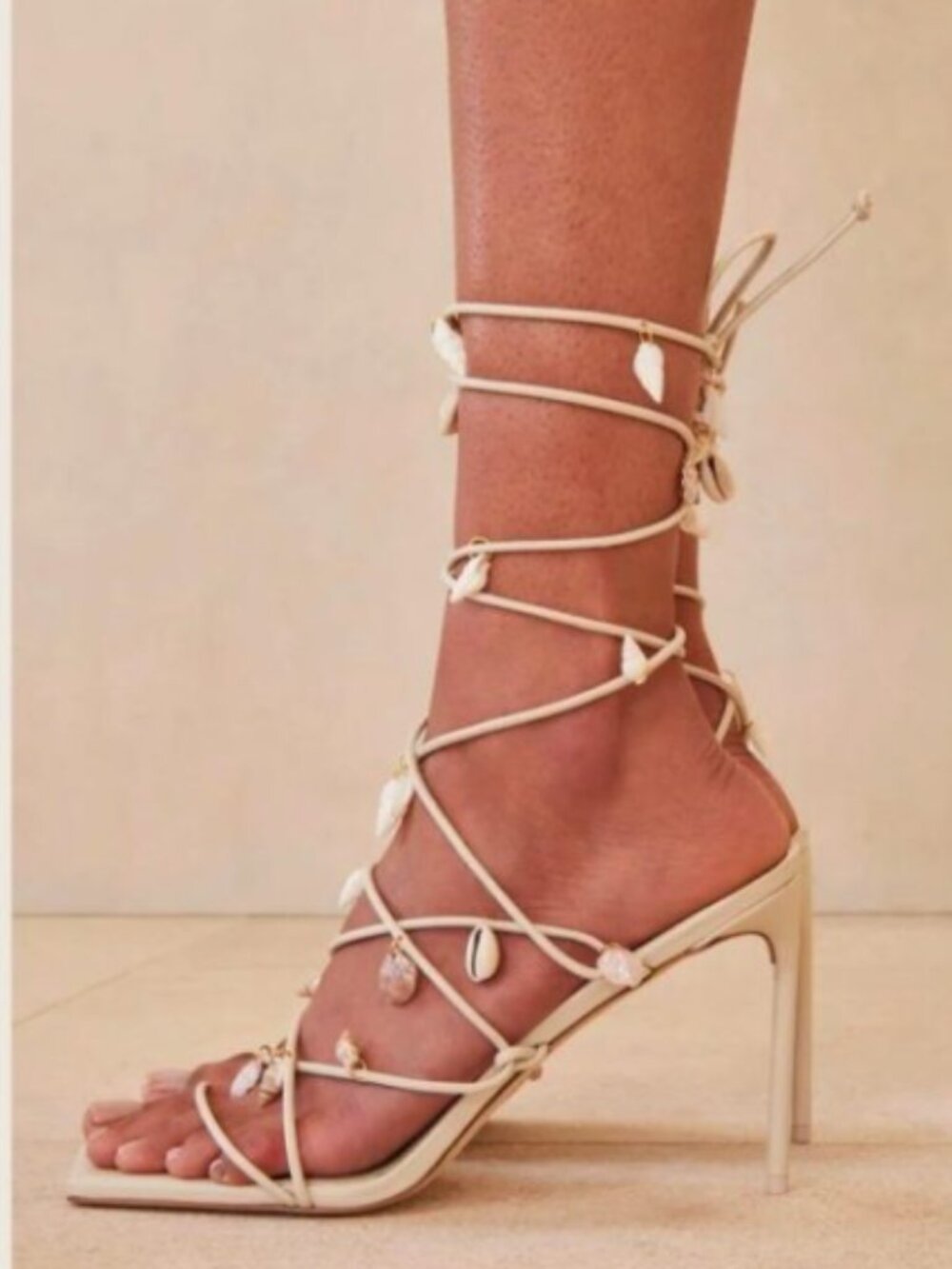 Cult Gaia Lazar Seashell Sandals - 38